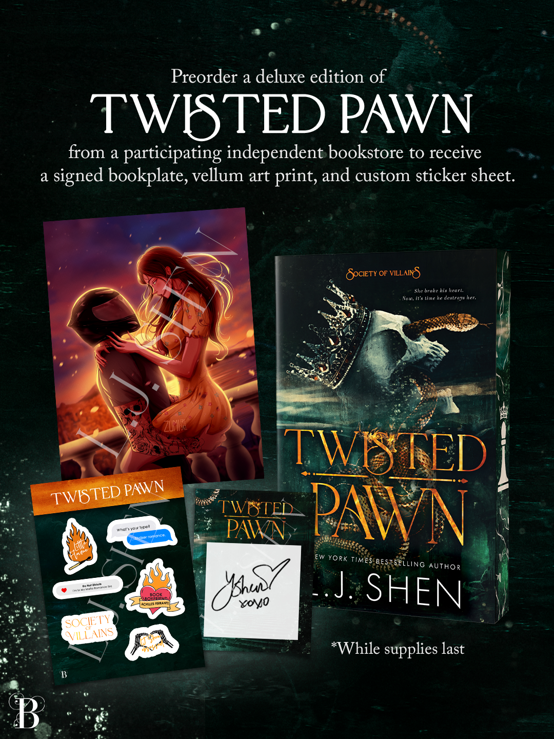 TWISTED PAWN by L.J. Shen! Pre-order